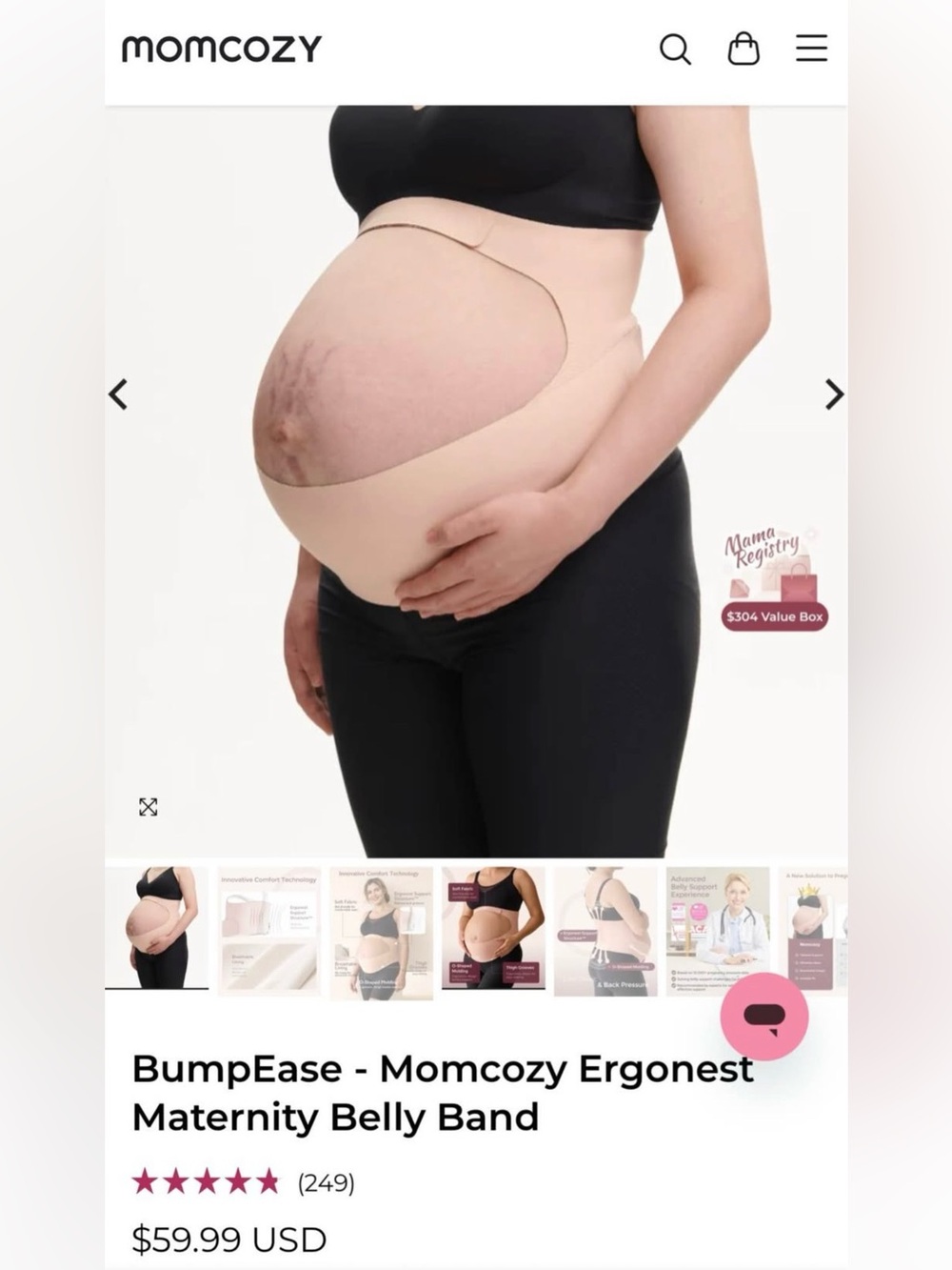 Momcozy Maternity Belly Band